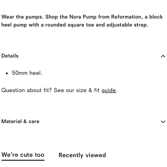 Nora Pump Black - Size 8 - Picture 7 of 8